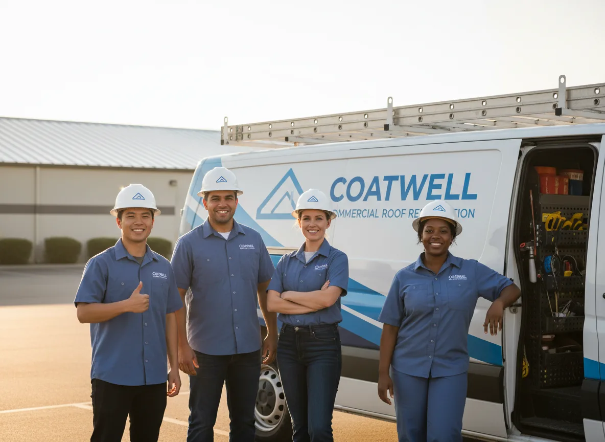Commercial roof coating company in Topton, NC